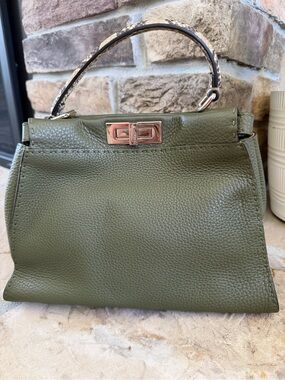 Fendi Selleria Peekaboo - Python Handle/Strap